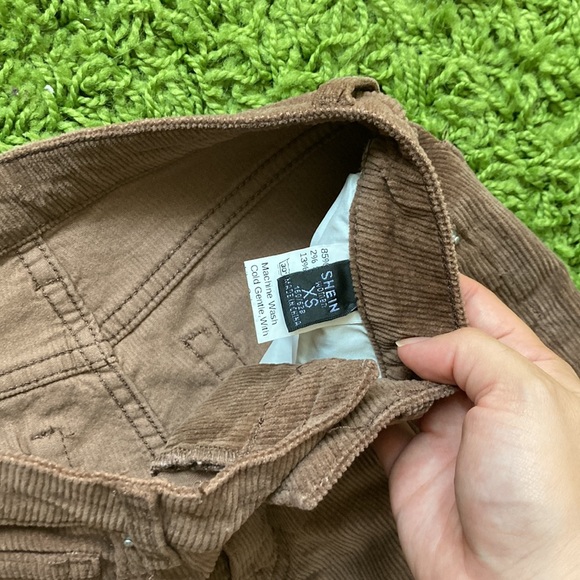 SHEIN Corduroy Flare Pants *NEVER WORN* - Picture 2 of 4